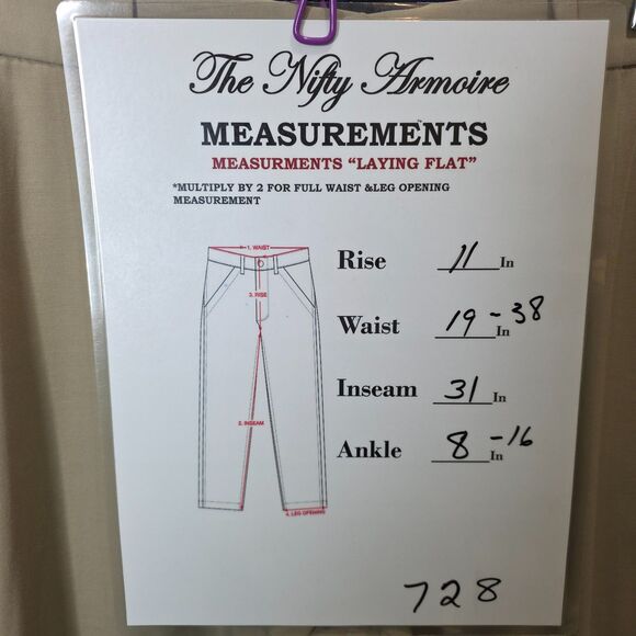 Ralph Lauren Dress Pants Men 38x31 Tan Straight Leg Business Wear - Picture 9 of 9